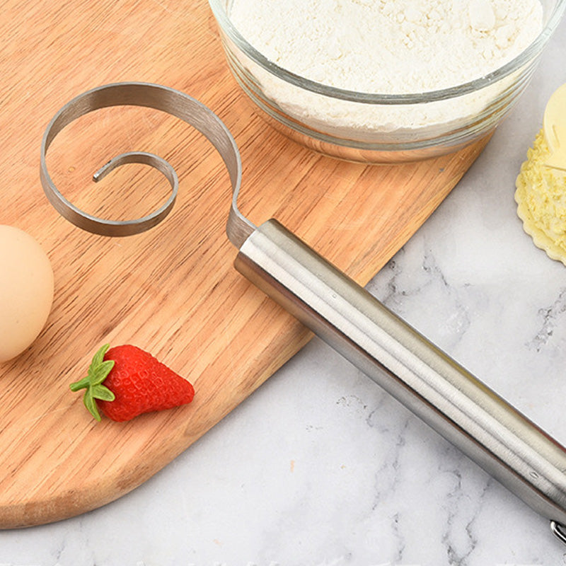 Food-Grade Stainless Steel Mixing and Whisking Tool